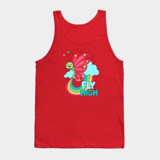 Fly high butterfly Tank Top